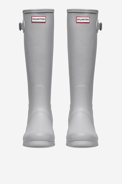 Hunter woman galoshes 5905588729167 Gray