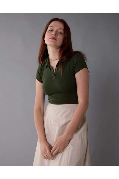 AMERICAN EAGLE AE Polo Hey Baby Tee