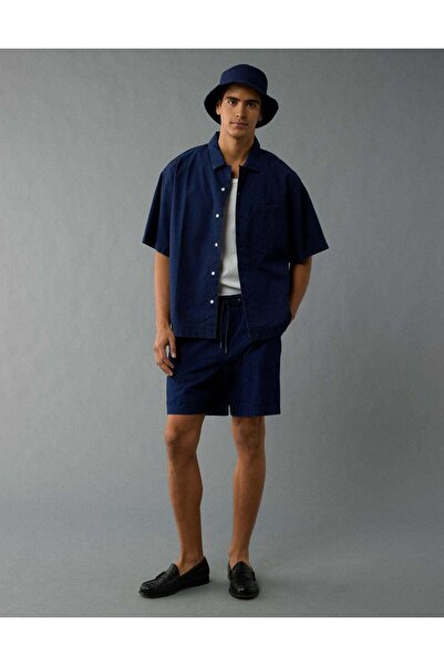 AMERICAN EAGLE AE Poolside Button-Up Shirt