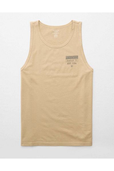 AMERICAN EAGLE AE Logo Graphic Tank Top