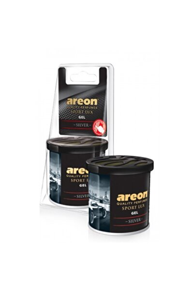 Areon Car Air Freshener Gel Can Sport Lux Silver