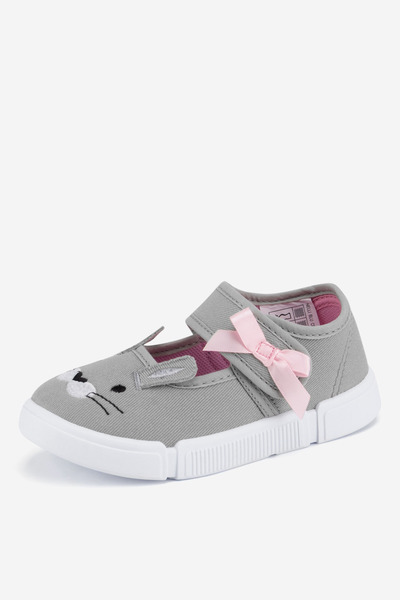 Nelli Blu girl slippers 5905588758440 Gray