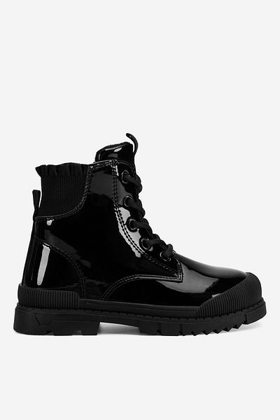 Nelli Blu pantofi de fată 5905588791058 Negru