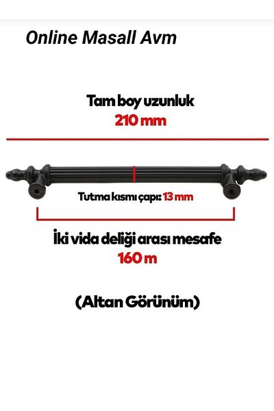 MASALL Mâner Raşel 1 bucată (160 cm) șurub din plastic Noptiera, dulap, comodă, dulap bucătărie, vestiar, unitate