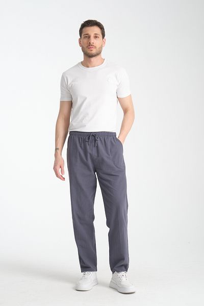 Redline Defy Men's Comfortable Linen Look Trousers