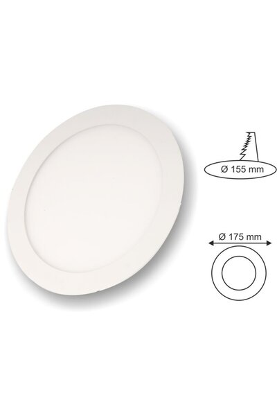 Cata 12W GÜNIŞIĞI LED PANEL ARMATÜR