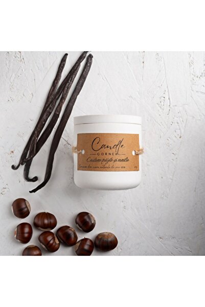 Candle Corner Lumânare parfumată lucrată manual din ceară de soia 100% natura...