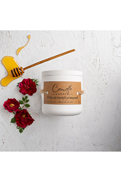 Candle Corner Lumânare parfumată lucrată manual din ceară de soia 100% natura...