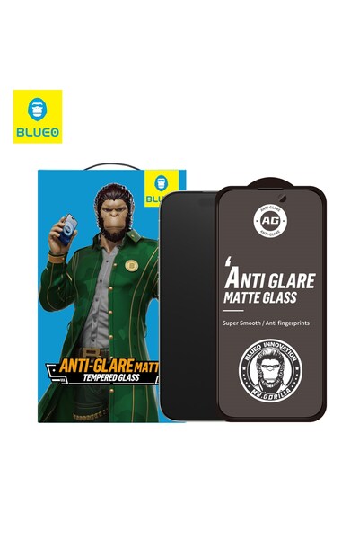 BLUEO Anti-Glare iPhone 16 Uyumlu Net Görüş Pro Gamer Oyuncu Hızlı Tepkime Ma...