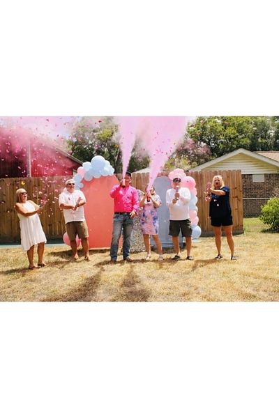 shop Pink Color Gender Tube - Gender Reveal Party