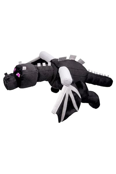 ve Plush Minecraft Ender Dragon Toy, Liumcraft, 60 Cm, Fluffy, For Children, Matte Black, Plump