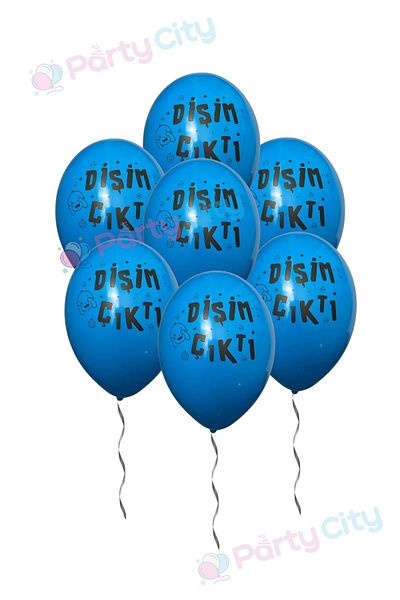 Party City My Blue Tooth Came Out Balloon 10Pcs |   Teeth Wheat Party Concept Balloon – Custom Printed Latex