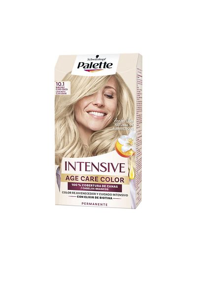 Schwarzkopf Palette Age Care Color Farbstoff #10.1-sehr Helles Aschblond 1 Stk