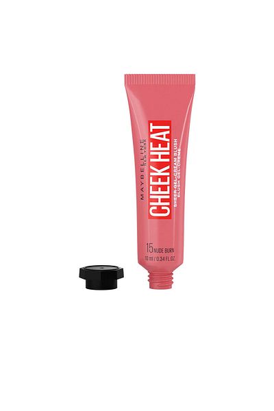 Maybelline New York Cheek Heat Sheer Gel-cream Blush #15-nude Burn 10 ml
