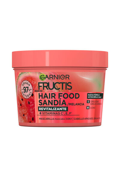 Garnier Fructis Hair Food Wassermelone Revitalisierende Maske 350 ml