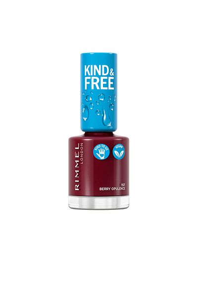 RIMMEL LONDON Kind &amp; Free Nagellack Nr. 157-berry Opulence, 8 ml