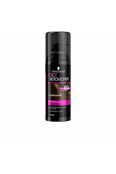 Schwarzkopf Root Retoucher Retuschiert Haarwurzeln Mit #dunkelbraunem Spray 120 ml