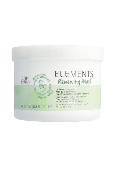 Wella Professionals Elements Erneuernde Feuchtigkeitsmaske Ohne Silikone, Alle Haartypen, 500 ml