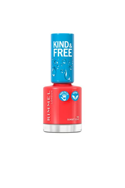 RIMMEL LONDON Kind & Free Nail Polish #155-sunset Soar 8 ml