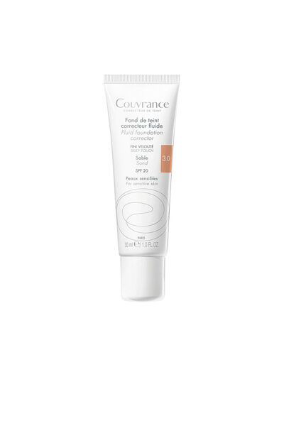 Avène Couvrance Flüssige Make-up-basis Für Empfindliche Haut #sand 30 ml