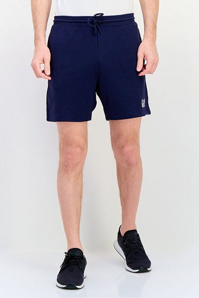 GAP Men Embroidered Logo Basic Shorts, Navy