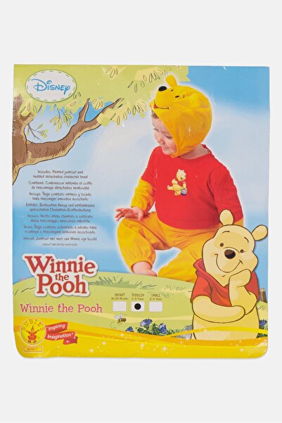 Disney Winnie The Pooh Child Costume 2-3 Years, Red/yellow