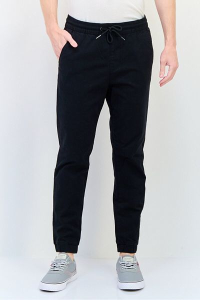 CELIO Men Regular Fit Solid Jogger Pants, Black