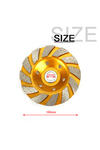 choice2 قرص طحن من قطع الماس 100x22 مم 80/100/125/150/180 مم لطحن الخرسانة وا...