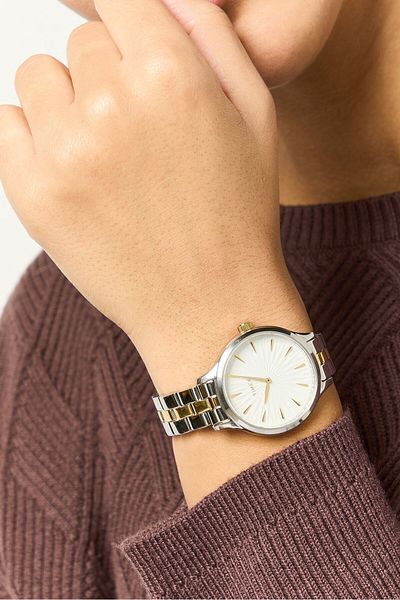 Timex Women Tw2v06500 Stainless Watch 36 Mm, Silver