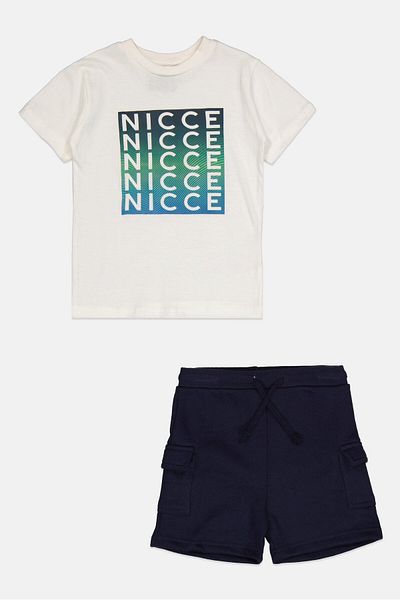 Nicce Kids Boy 2 Piece Graphic Print T-shirt And Short Set , Multicolor