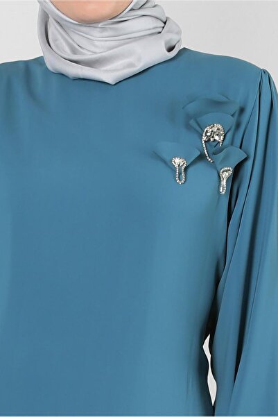 Alvina ACCESSORY DETAILED BELLY DRESS 20361