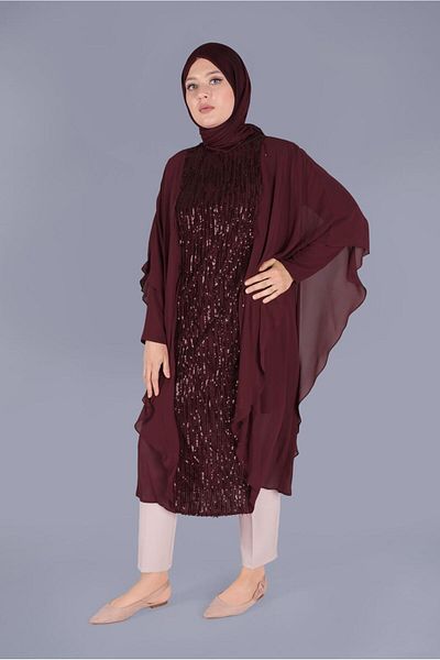 Alvina Pullu Chiffon Tunic 40857