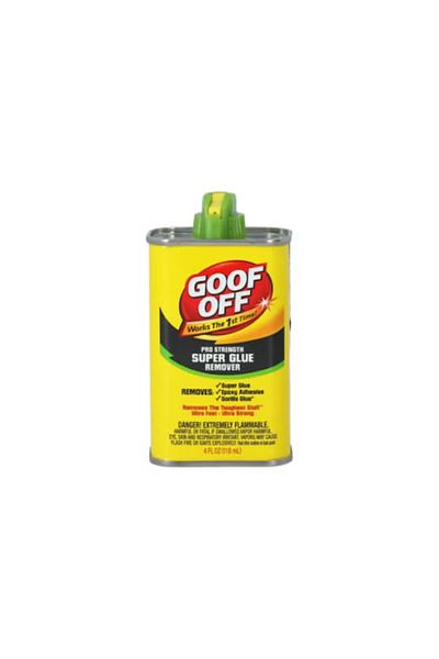Goof Off Pro Strength Super Glue Remover 118ml