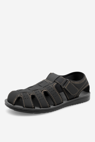 Lanetti man sandal 5905588538745 Black