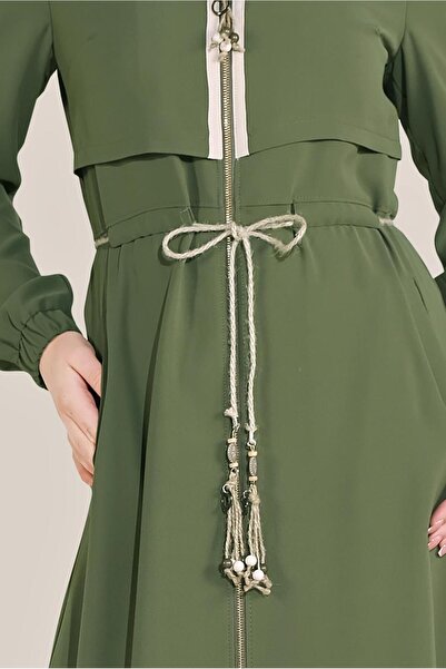 Alvina 10224 Model Beldent Laced Zippered Shade