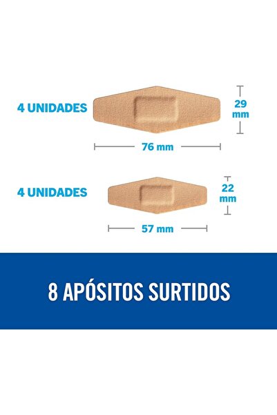 Nexcare 3M Duo Bandage Assorted 8 pcs