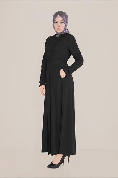 Alvina 10218 Μοντέλο Judge Collar Top Coat