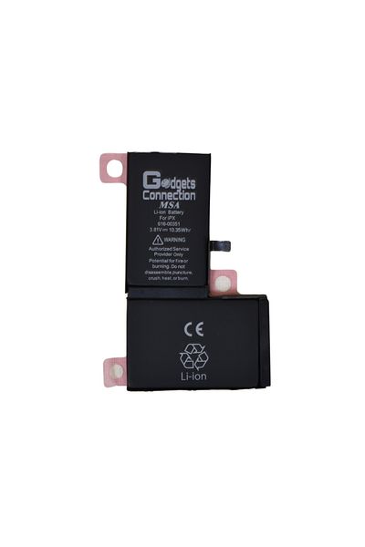 Gadgets Connection Replacement Battery for Apple iPhone X in Black