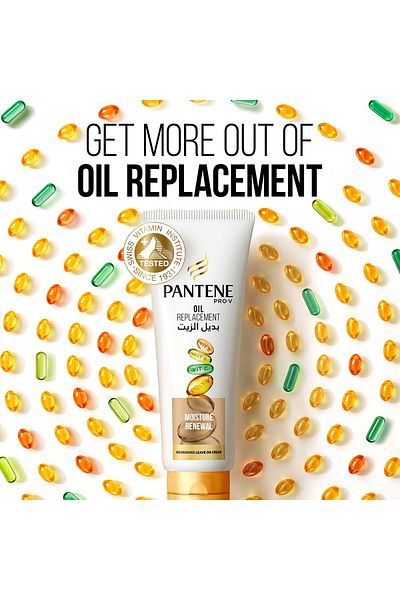 Pantene Pro-V Hair Oil Replacement Leave On Cream Moisture Renewal 275 ml