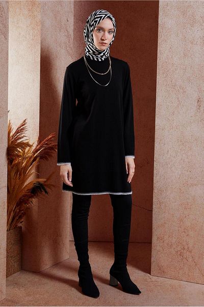 Alvina 44900 Model Knitwear Tunic