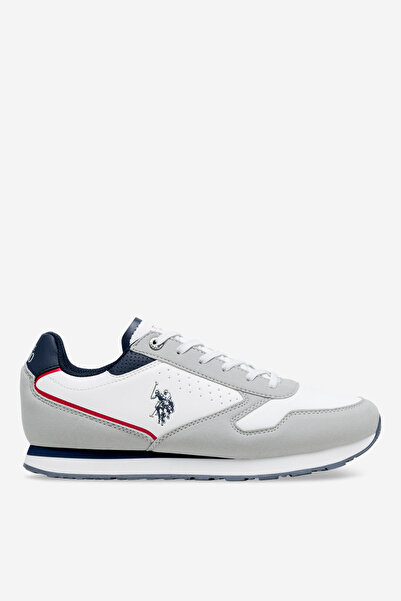 U.S. Polo Assn. Teniși U.S. Polo Assn pentru băieți 5905588414681 Albi