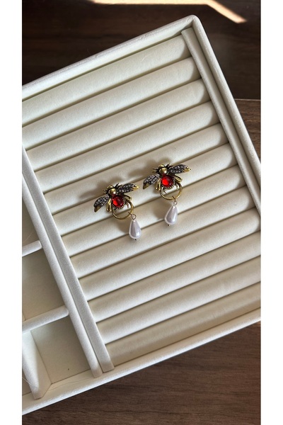 Rüya Vintage Arı Küpe