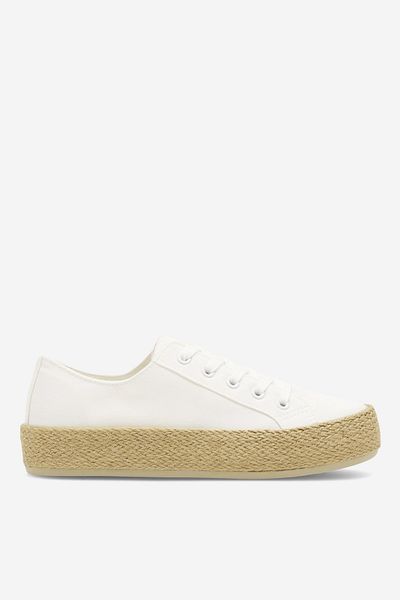 DeeZee espadrilă de damă 5905588350330 Albă