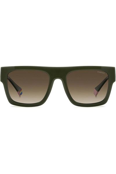 Polaroid Polarized Sunglasses Women Polaroid PLD 6224/S/X 1ED/LA, Plastic, Green, 54 mm