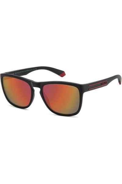 Polaroid Polarized Sunglasses Women Pld 2161/s Oit/oz, Plastic, Black, 57 Mm