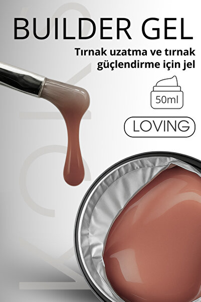 KOKS Builder Jel Gel 50 ml – Tüm Türlerde Tırnak Uzatma Için Uygun Çok Amaçlı...