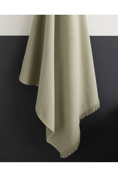 Madame Coco Eleta Cotton Bath Towel - Mint Green
