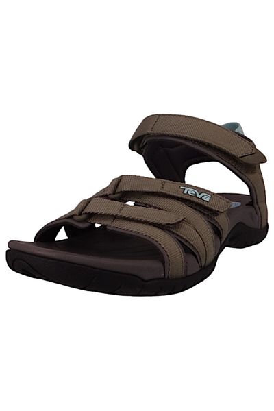TEVA Damen Trekking Sandalen Sandalen Tirra 4266 Grün Btol Burnt Olive Polyester Mit Eva