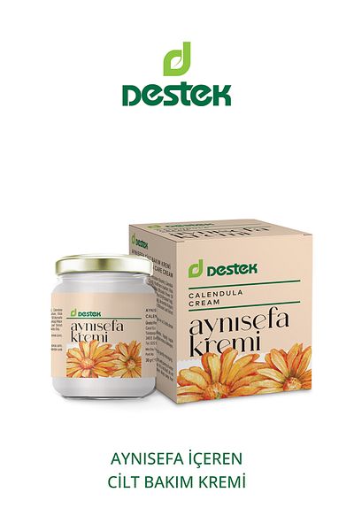 Destek Calendula Calendula Calendula Skin Care Cream 30 Gr