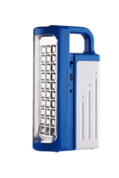 sonashi فانوس طوارئ قابل لإعادة الشحن بإضاءة LED ساطعة مع وضعين وعمر بطارية م...